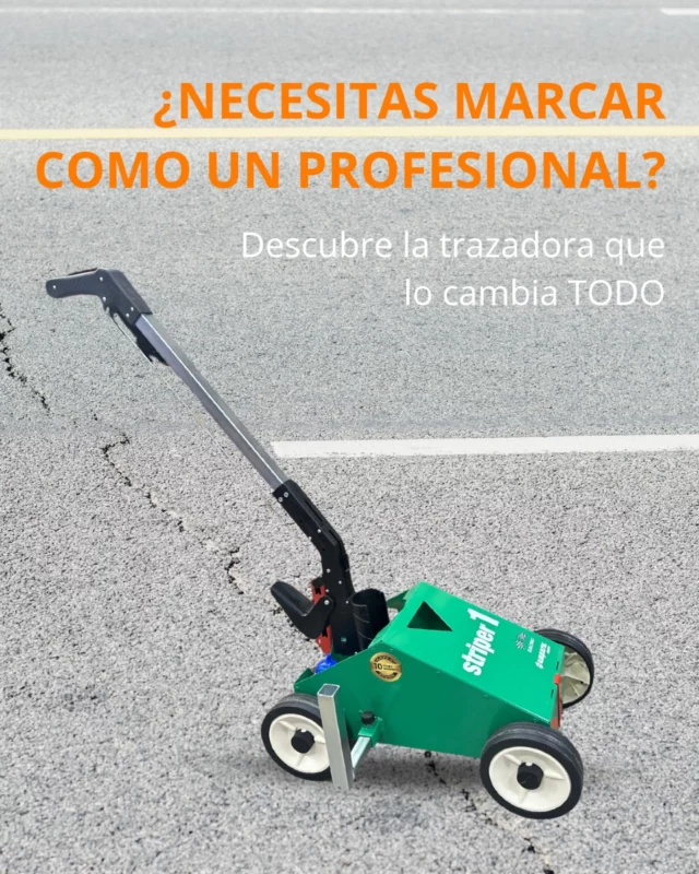 🚧 ¿Trazar líneas nunca había sido tan fácil?
Con la STRIPER 1 de A.M.P.E.R.E. System, marcar zonas de trabajo, señalización o seguridad es rápido, limpio y profesional.

✔️ Precisión
✔️ Facilidad de uso
✔️ Versatilidad
✔️ Y un resultado que habla por sí solo

👉 Desliza para ver cómo esta trazadora se convierte en imprescindible para cualquier espacio.

📲 Escríbenos si quieres más detalles o pásate por nuestra tienda.

#vallesana #trazadoraindustrial #stripersystem #marcasuelos #pintadordeindustrial #eficiencia #trazadoraspray #seguridadindustrial #amperesystem #granollers
